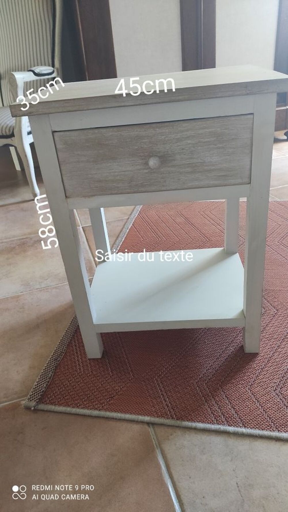  Table de chevet TBE Electroménager