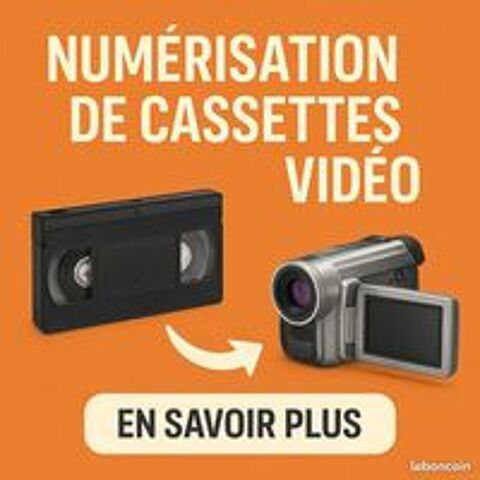  Numérisation cassettes Hi8 & Mini DV 