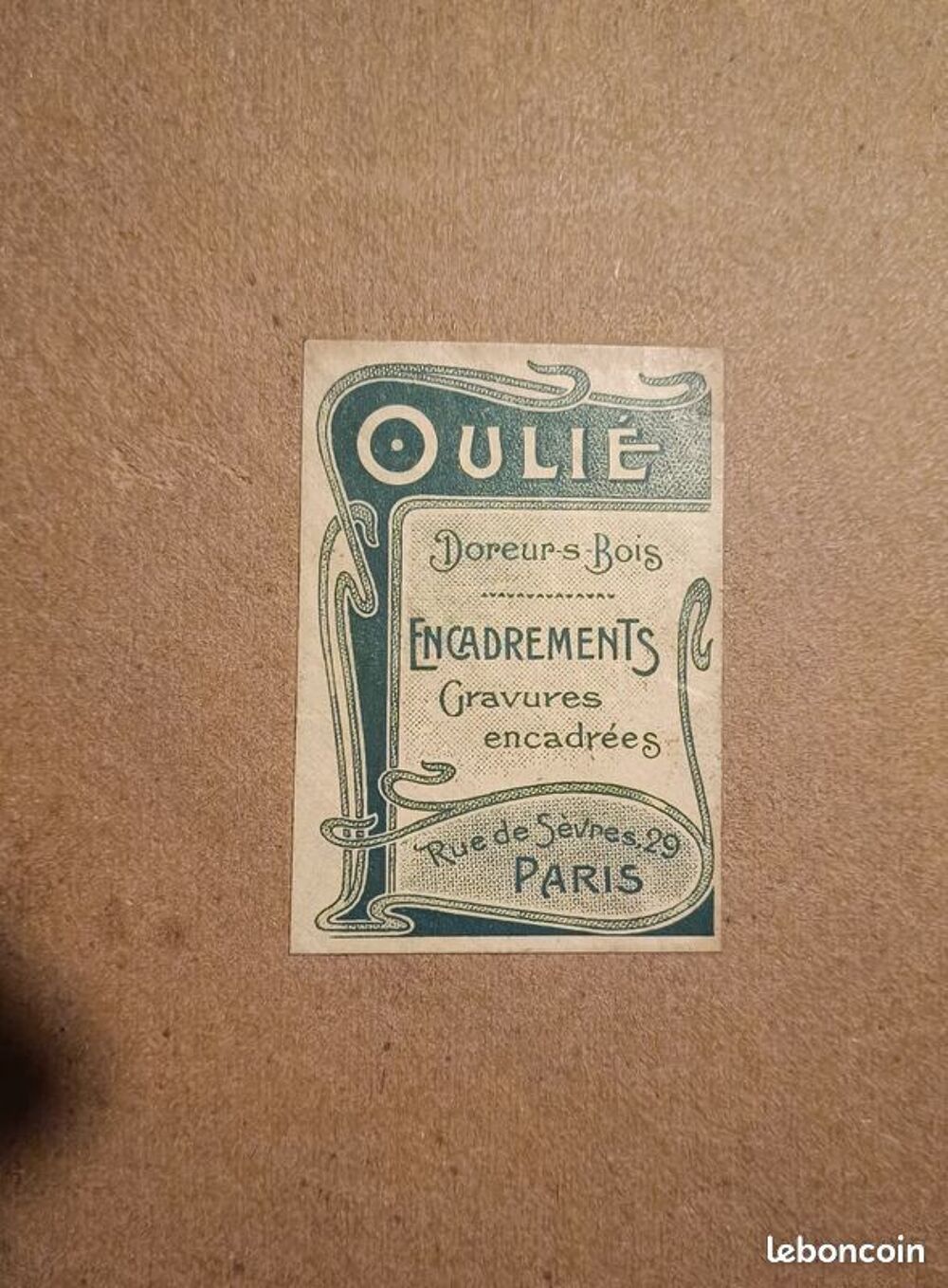 Tableau Emile NOIROT Décoration