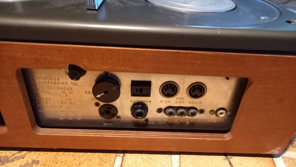 Magn&eacute;tophone Tandberg Audio et hifi