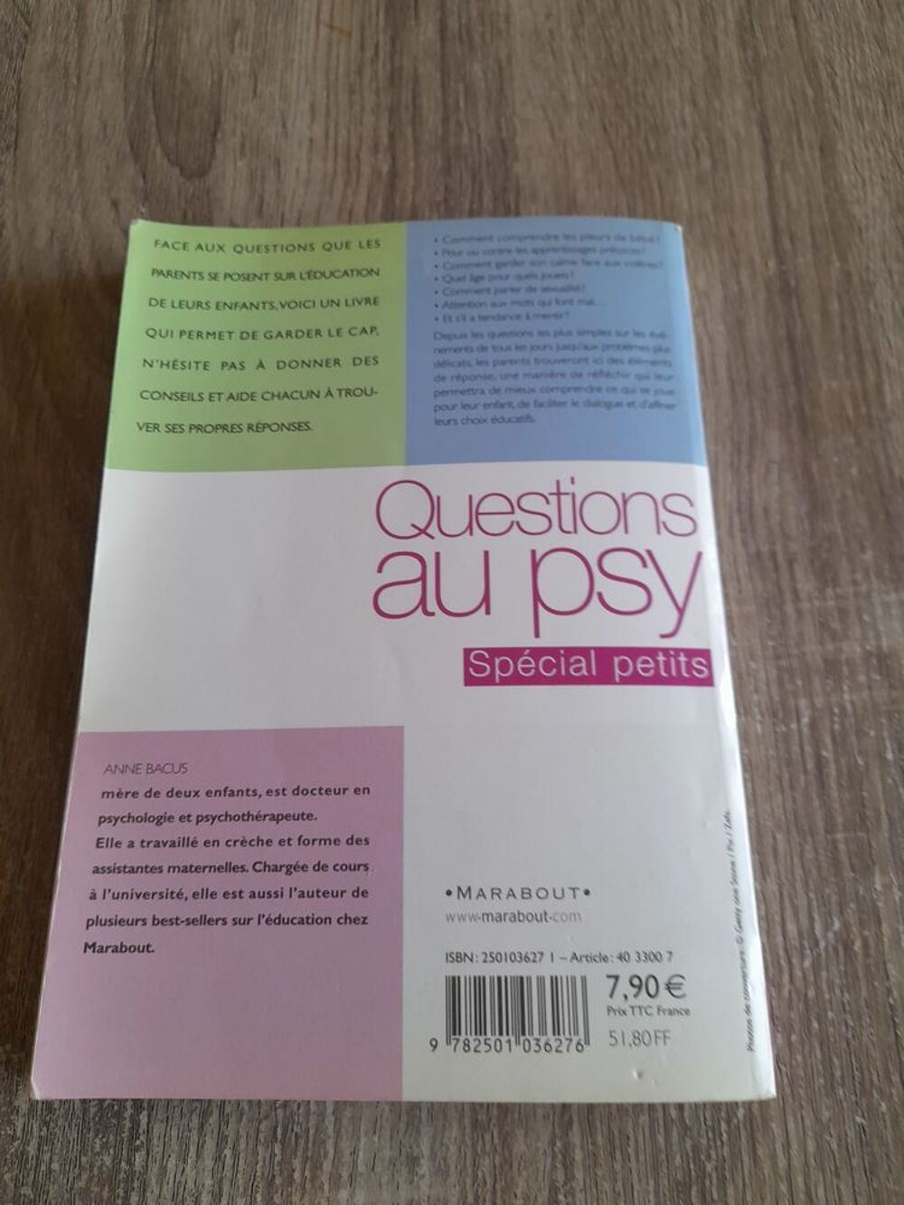 Questions au psy - Sp&eacute;cial enfants Livres et BD
