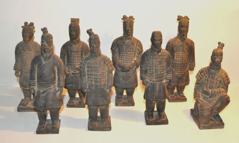 Soldats en terre cuite empereur Qin 230 Orlans (45)