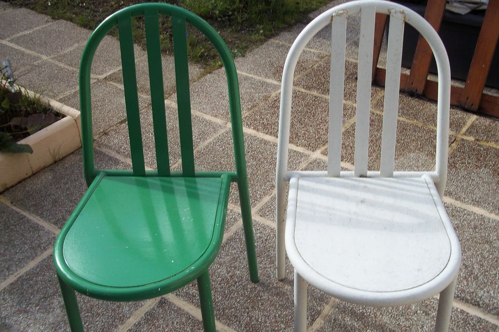 Deux chaises vintage Robert MALLET STEVENS
Occasion Jardin