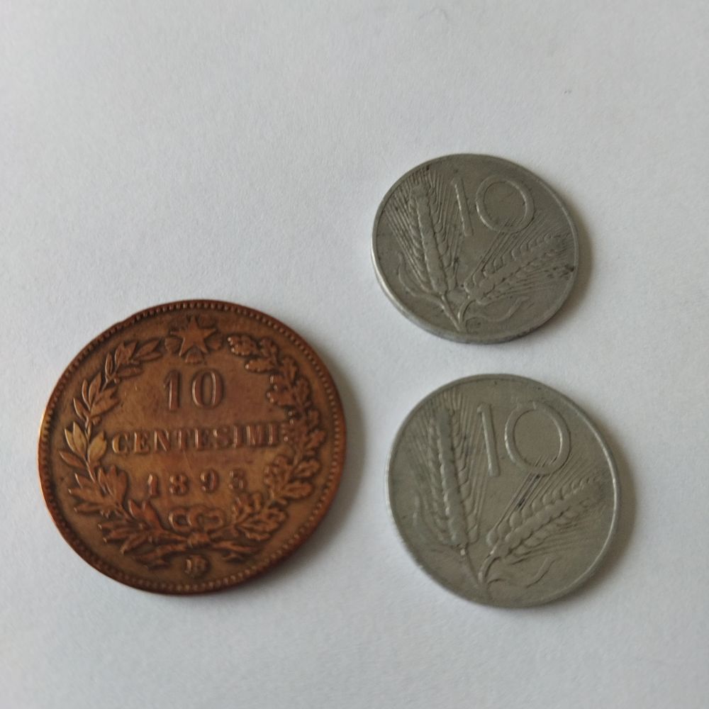 PIECES ITALIE 10 CENTIMINI 
