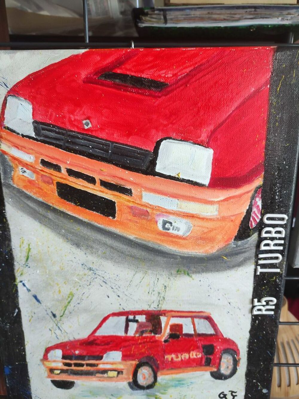 tableau Renault 5 R5 Turbo 