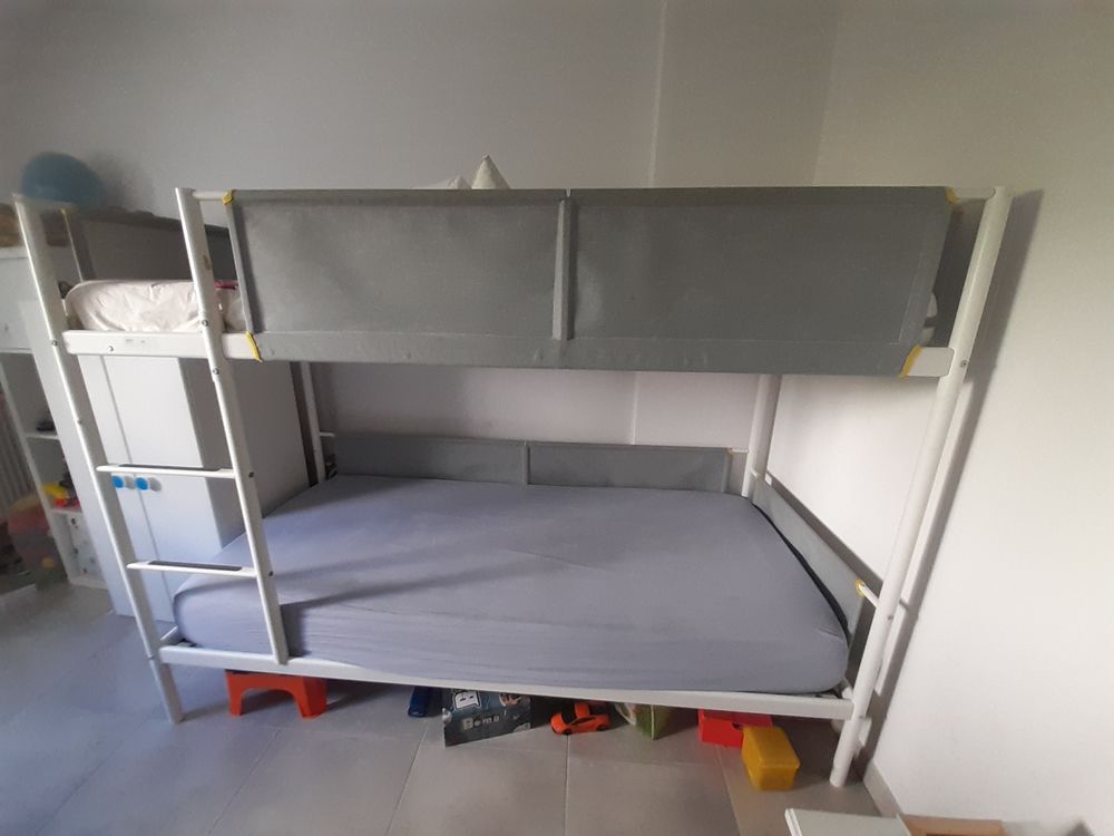 Lits superpos&eacute;s Ikea VITVAL 90x200cm Meubles