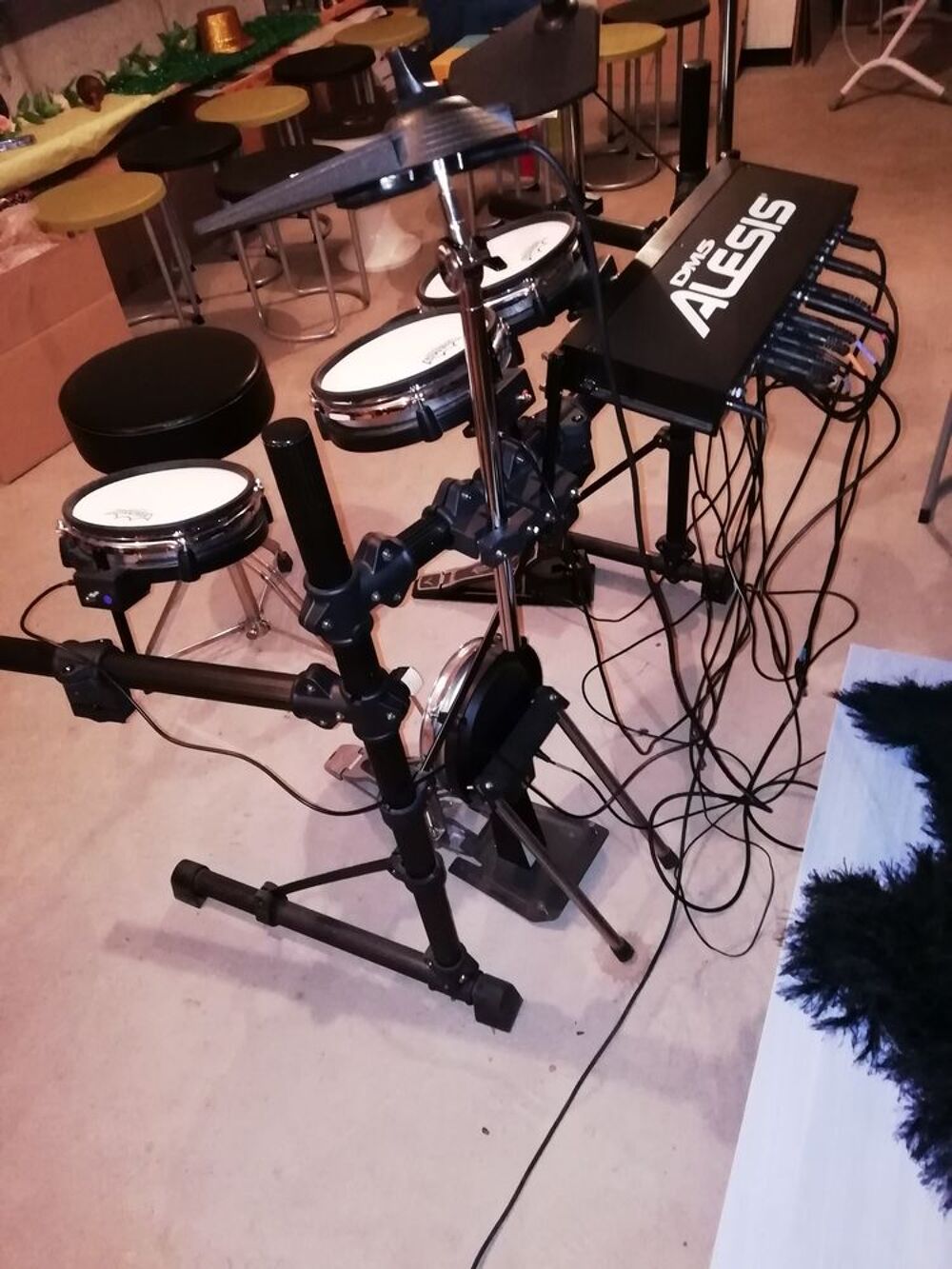 ensemble DM5 complet peau maill&eacute;e Instruments de musique