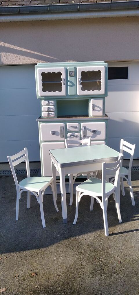 Buffet Mado + table + 4 chaises 400 Argentr� (53)