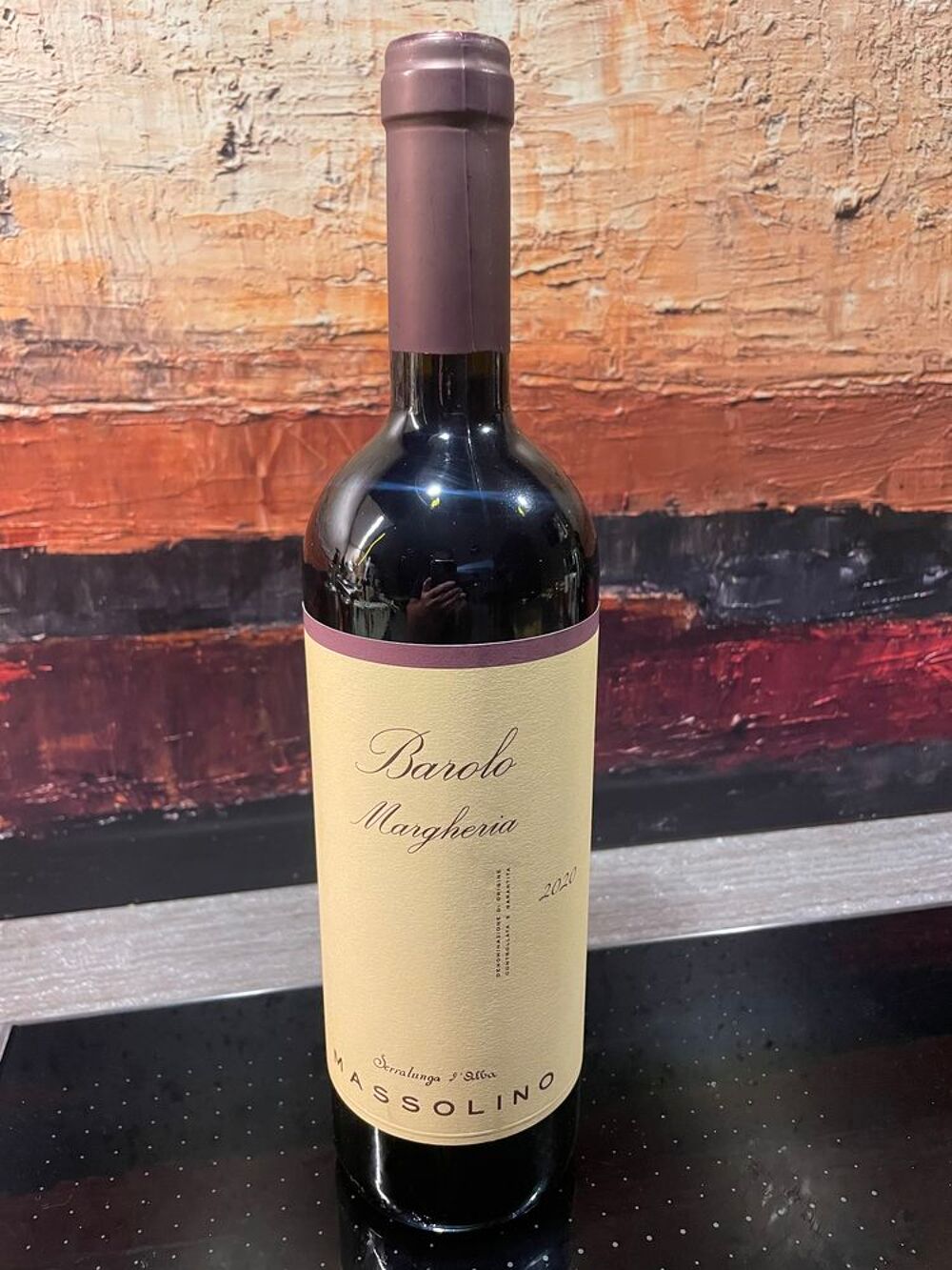 1 Bt BAROLO MARGHERIA 2020 - Massolino Piemont 95pk Cuisine