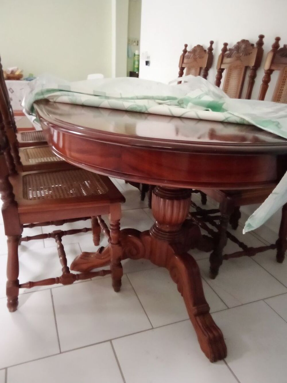 Salle &agrave; manger mahogany Meubles