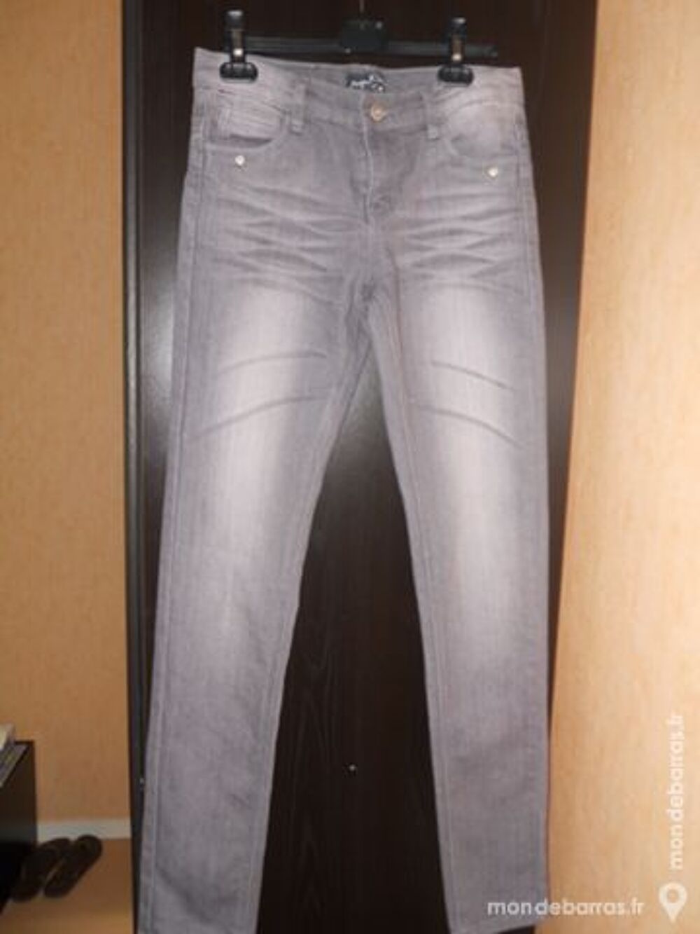Jeans slim gris 16 ans Vêtements enfants