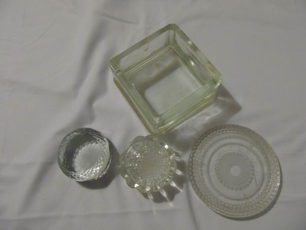 Bibelots en verre	 Décoration