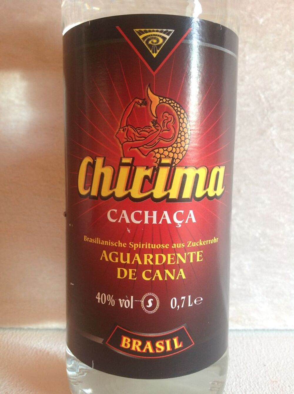 CHIRIMA CAHACA SPIRITUEUX &Agrave; BASE DE SUCRE DE CANNE 