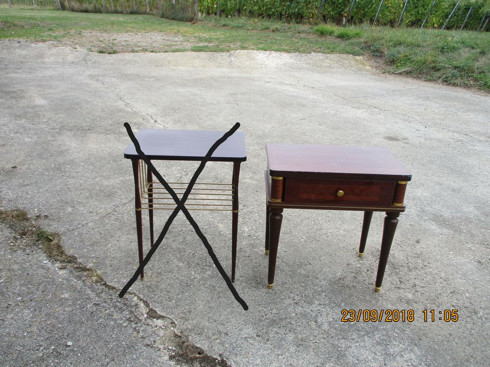 1 Table Chevet (Ann&eacute;e 1960) Meubles