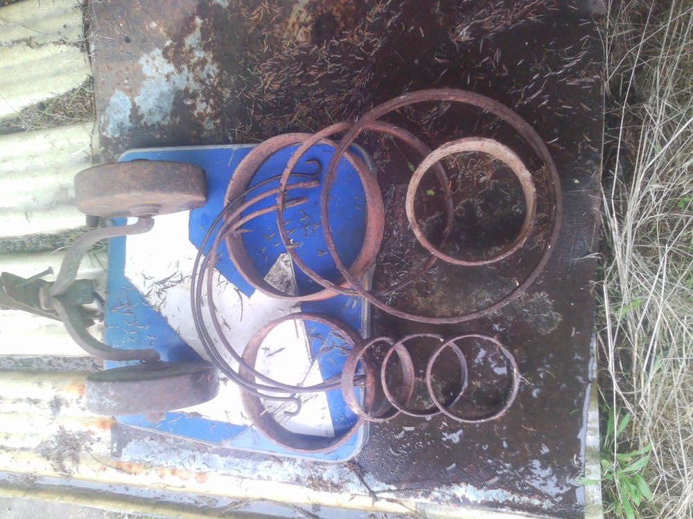 cercle fer Décoration