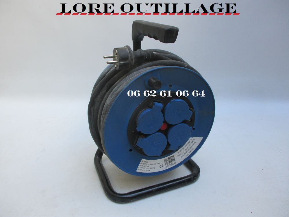 Enrouleur &eacute;lectrique 25m 3x1.5 Bricolage