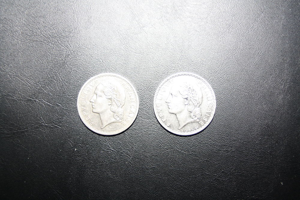 Pi&egrave;ces de monnaies de 5 Francs 