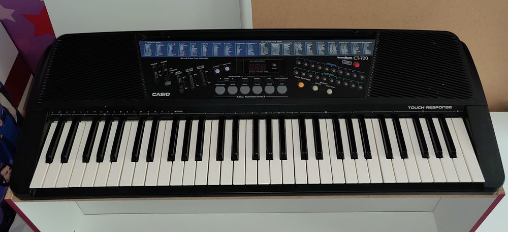 Synth&eacute;tiseur Casio Tone Bank CT-700 Keyboard ann&eacute;es Instruments de musique