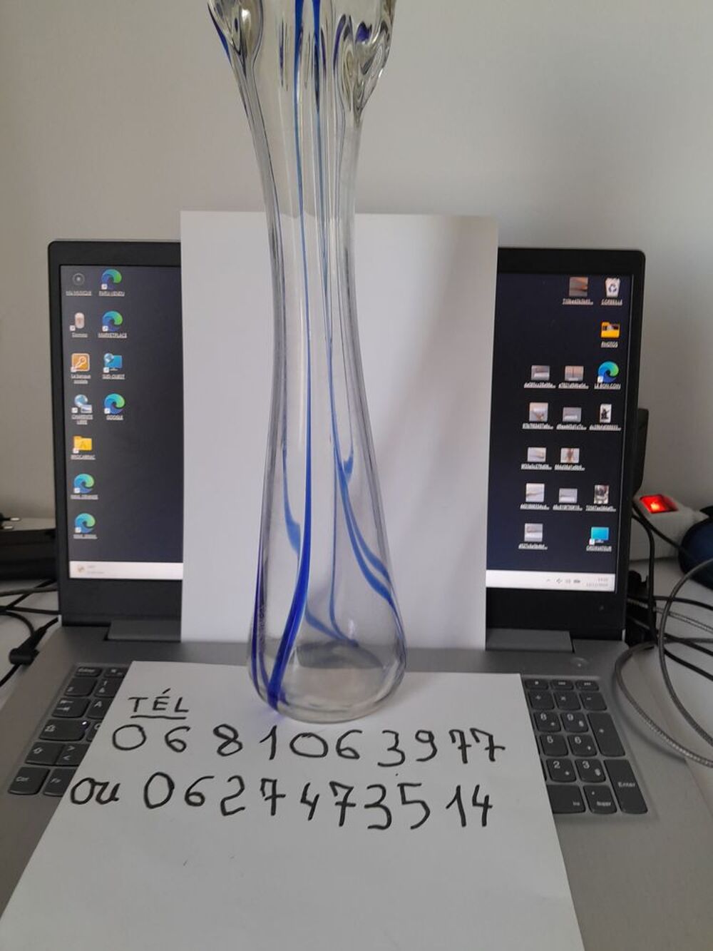 VASE HAUTE 40 CM TEL / 0627473514 Décoration