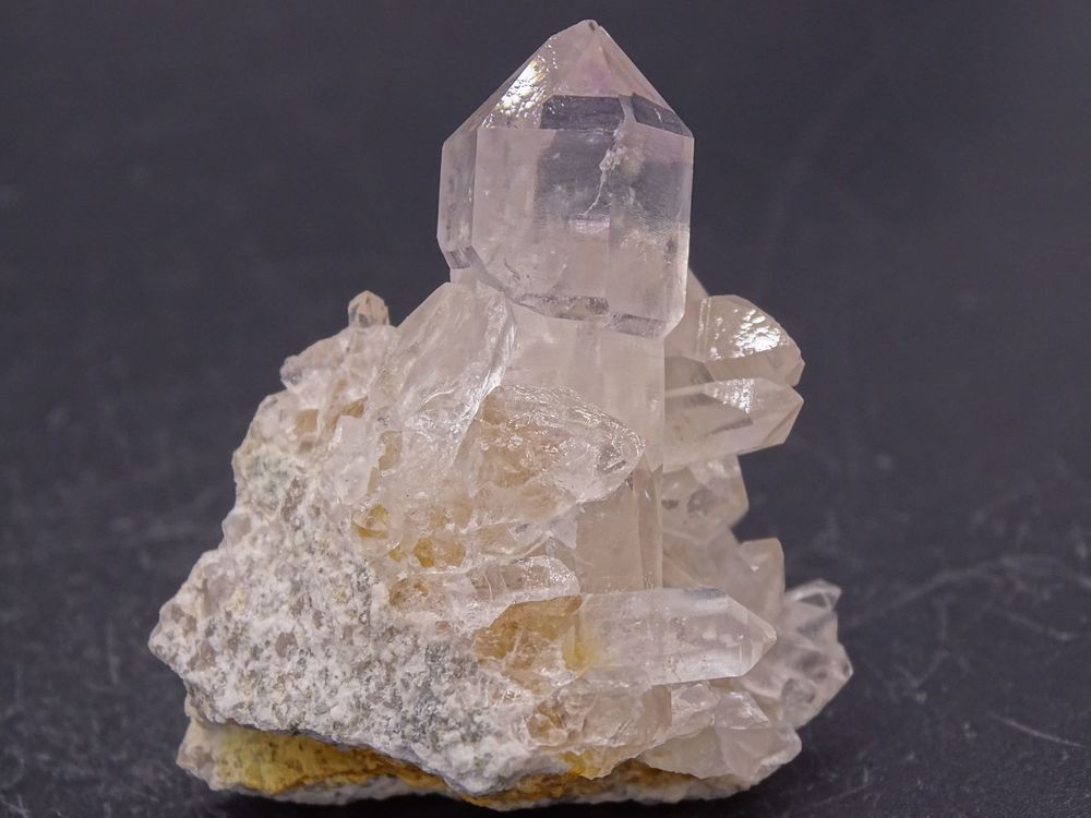 Quartz Sceptre sur gangue Purple Hope n&deg;4 Green Ridge Washin 