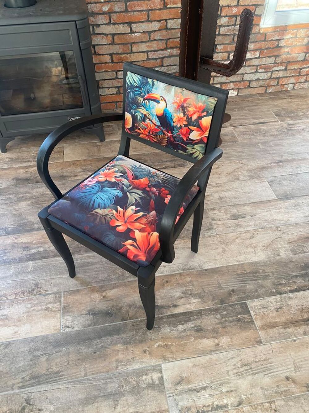 Fauteuil bridge ann&eacute;es 70 r&eacute;nov&eacute; Meubles