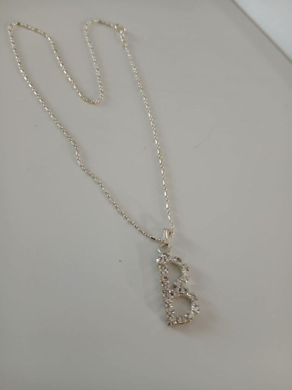 Parure du bonheur jolie lettre B N&deg; 1404 Bijoux et montres