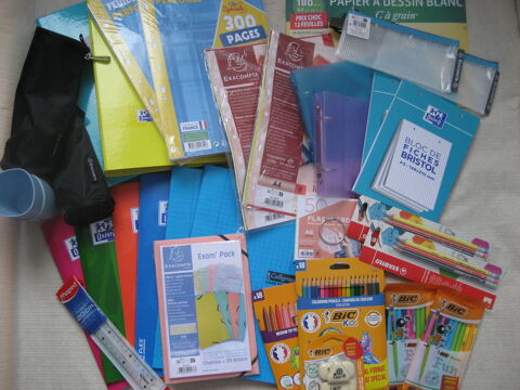 Lot papeterie et fournitures scolaires Reims (51)