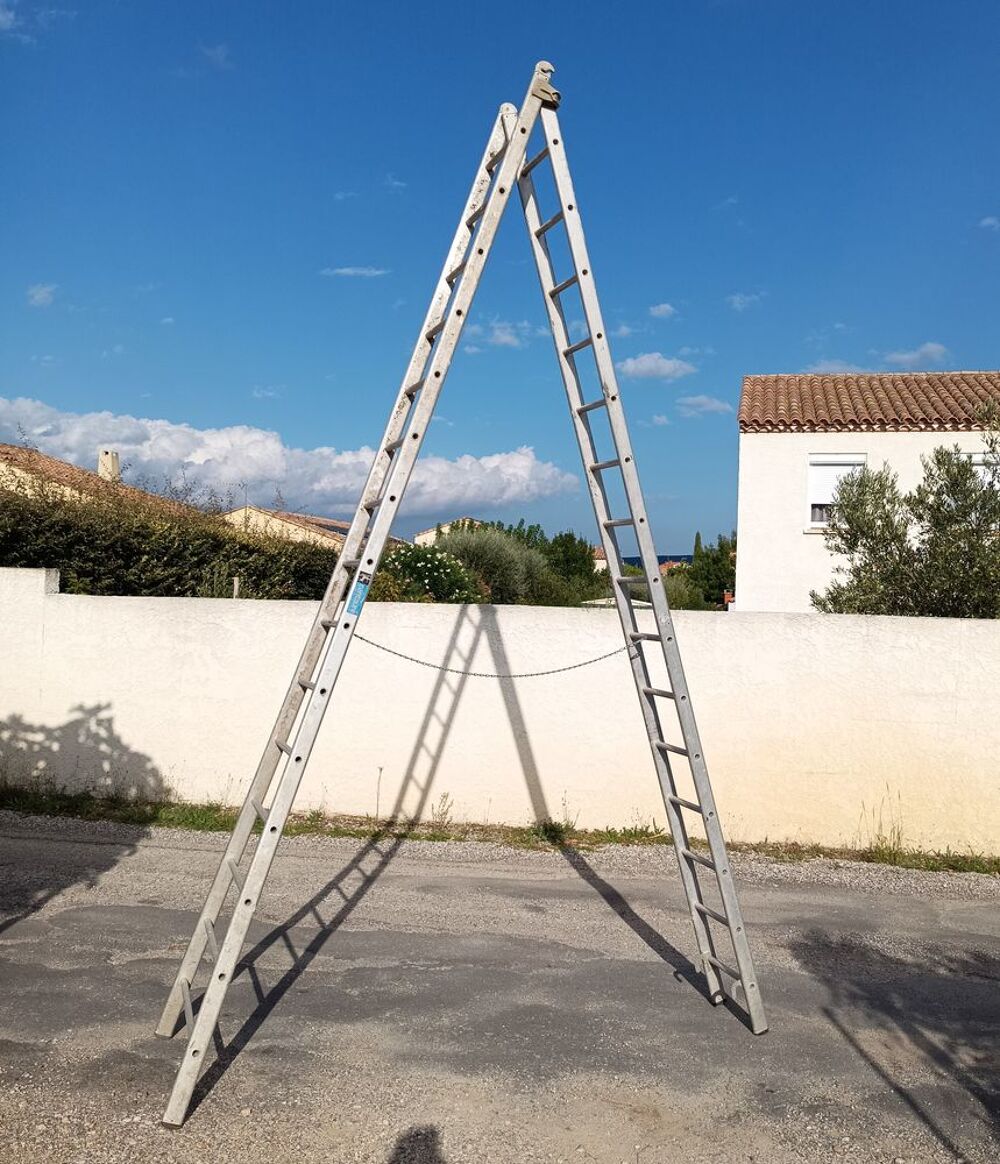 Echelle centaure transformable 2 plans 2x 15 echelons Bricolage