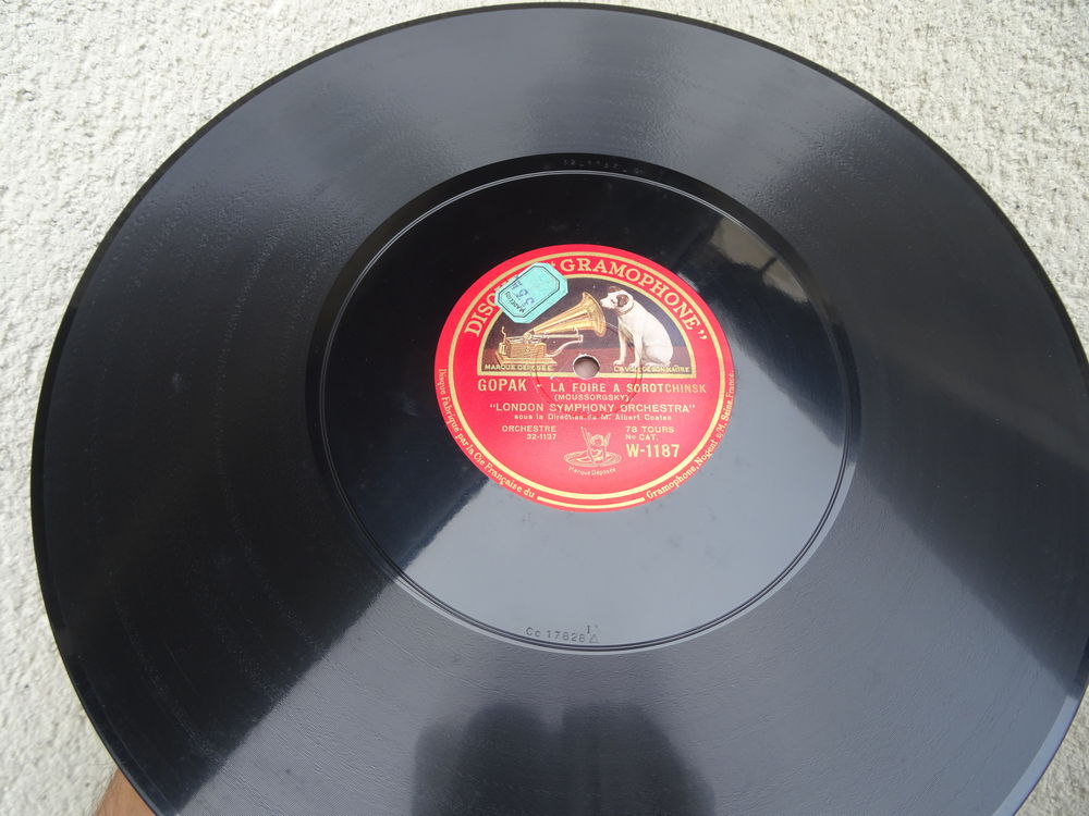 disque 78 t divers Audio et hifi