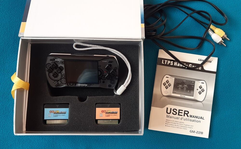 Retro gaming GM228 TimeTop 25 classics games Consoles et jeux vidos