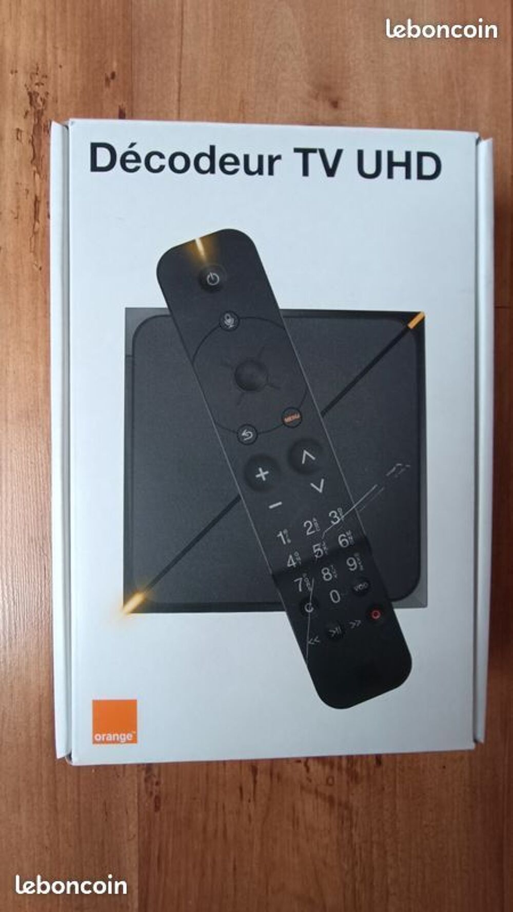 D&eacute;codeur TV UHD orange neuf Photos/Video/TV