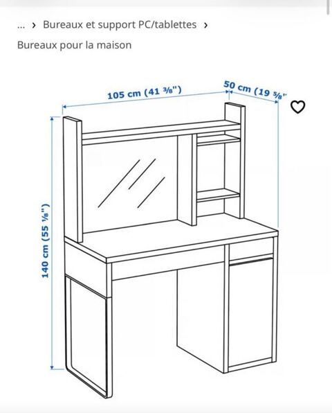 bureau blanc 130 Drancy (93)