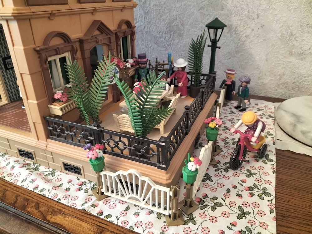 Belle &Eacute;poque : Maison et Sc&egrave;nes Playmobil 