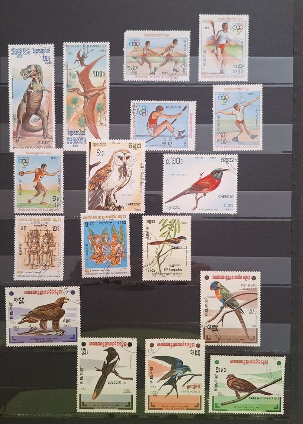 Lot de timbres du Monde &amp; Colonies (Div6) 