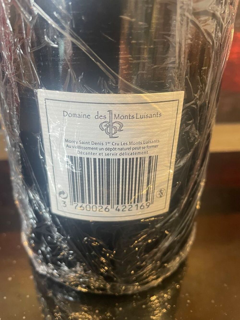 1x Morey Saint-Denis 1erCru Les Monts Luisants 2016 LUISANTS Cuisine