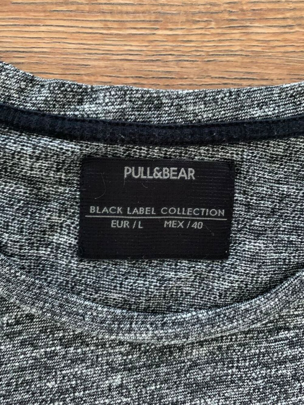Tee Shirt homme &quot; Pull &amp; bear &quot; Vtements
