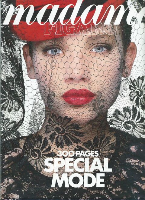  MADAME FIGARO SPCIAL MODE  Septembre 1988 10 Plassac (33)