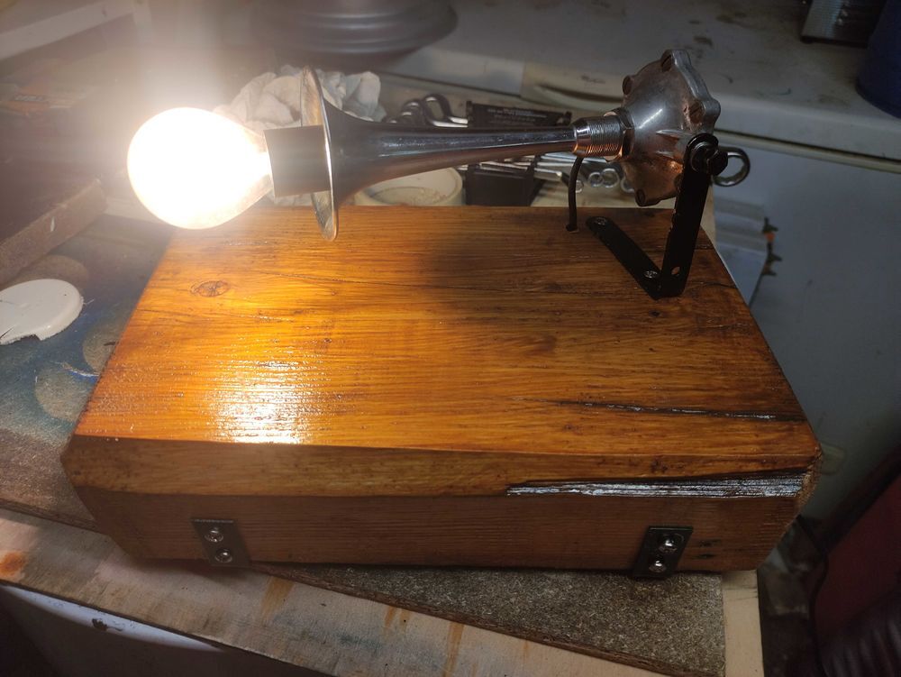 lampe trompe de klaxon 