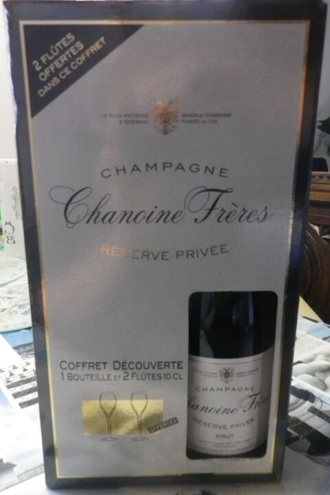 COFFRET DECOUVERTE CHAMPAGNE CHANOINE FRER 20 Bubry (56)