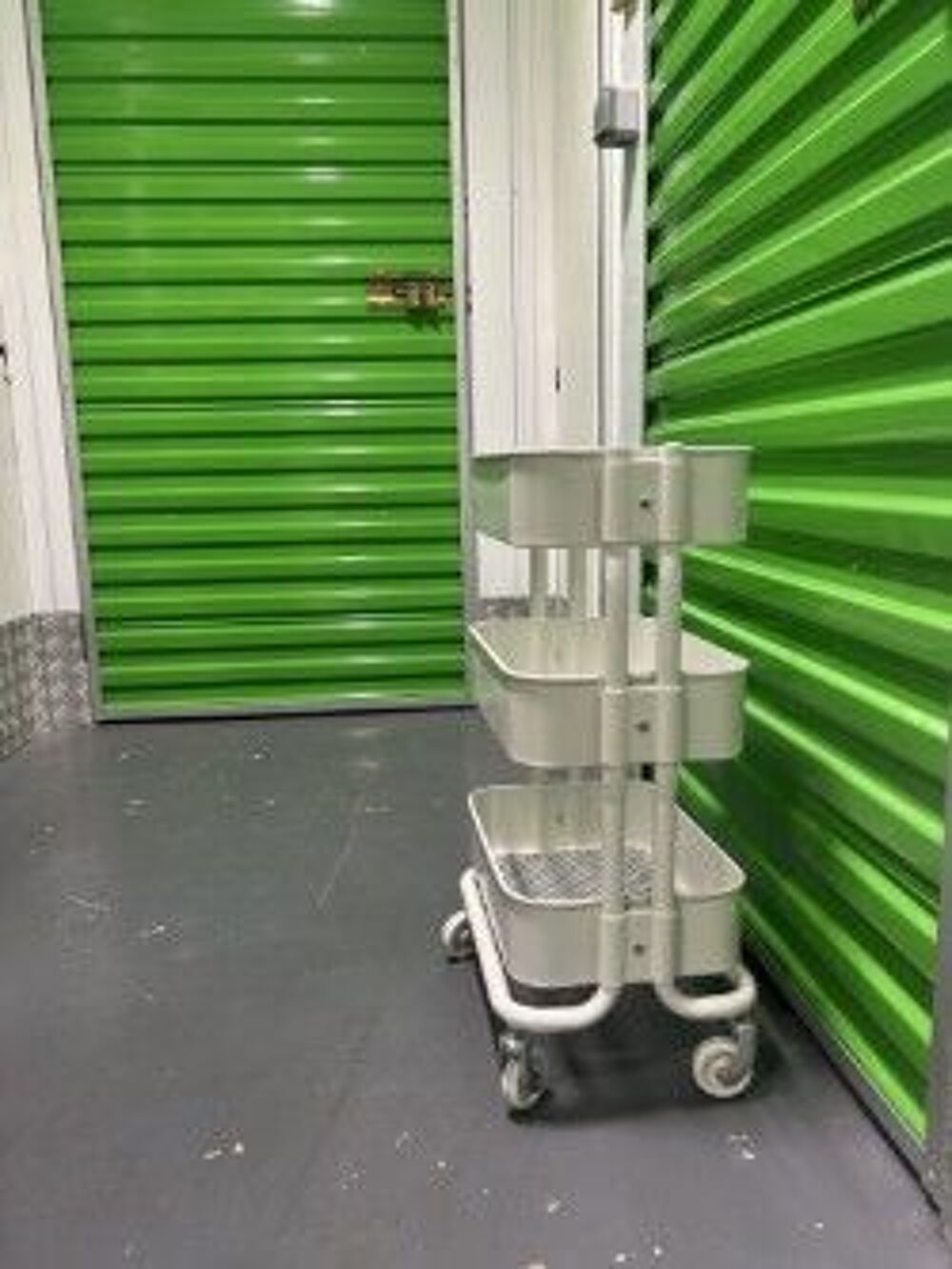 Chariot IKEA R&Aring;SKOG blanc ? &Eacute;tat neuf Meubles