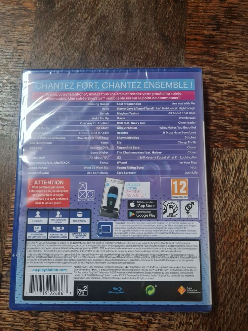 SingStar Celebration Jeu PS4 Consoles et jeux vidéos