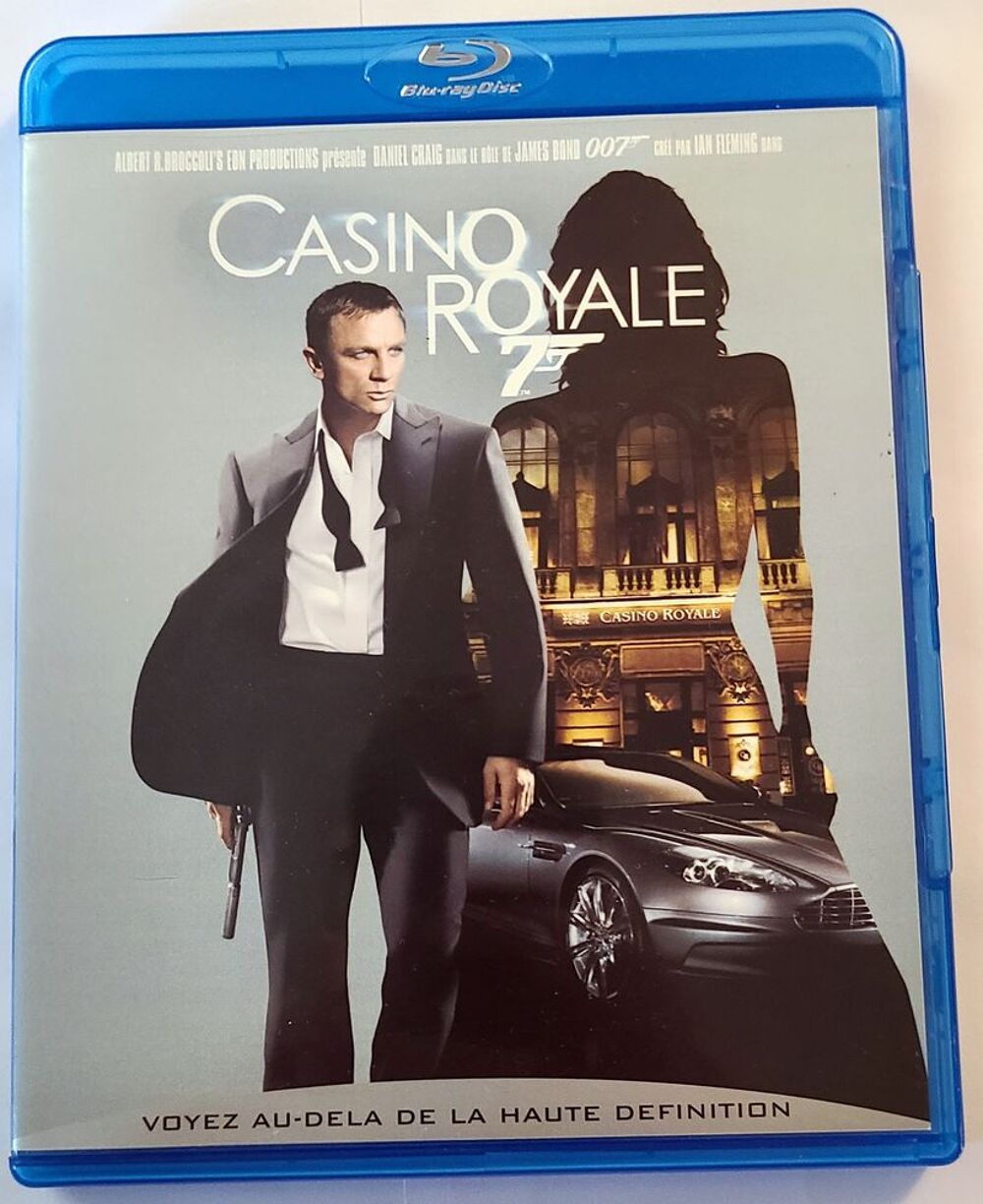 James bond-Casino Royale DVD et blu-ray