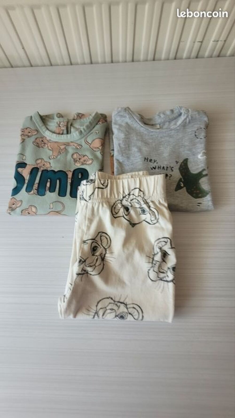 Petit lot v&ecirc;tements gar&ccedil;on Vêtements enfants