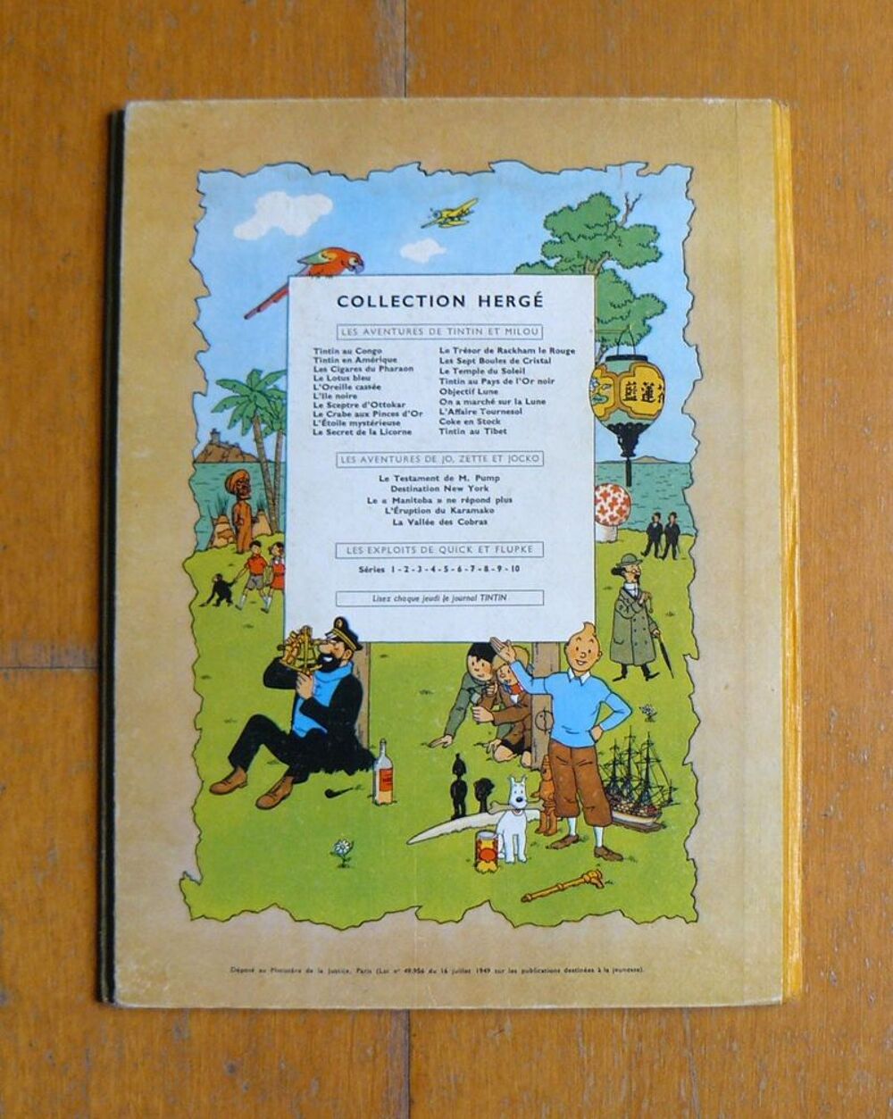 Tintin : Les 7 boules de cristal - Herg&eacute; - Casterman - 1961 Livres et BD