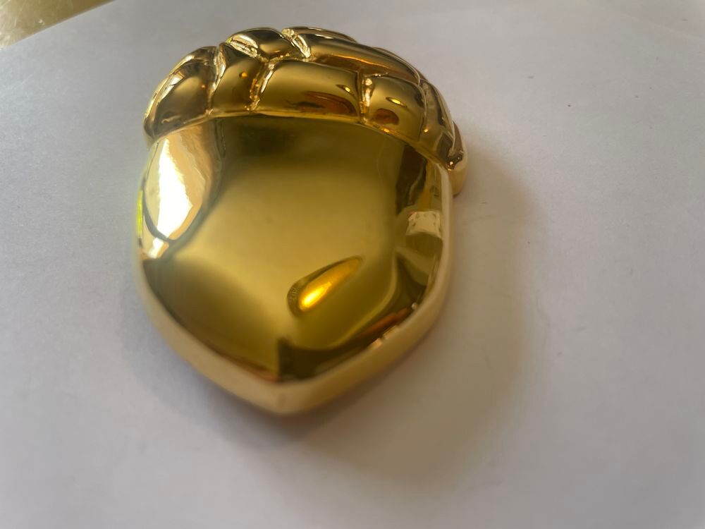 Superbe Broche gland GM dor&eacute;e Ines de La Fressange Bijoux et montres