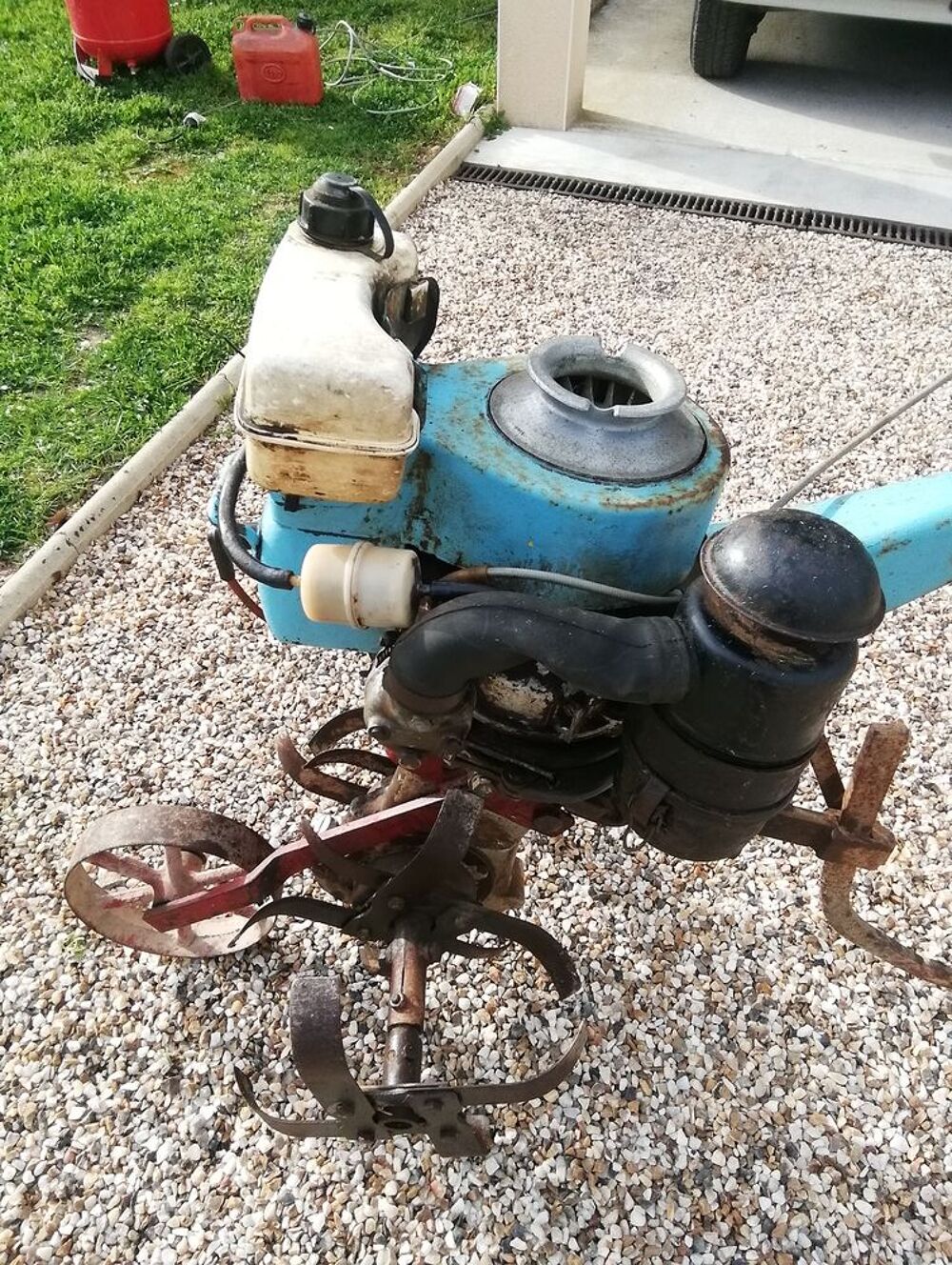 Rotobineuse STAUB 1966 bon etat Jardin