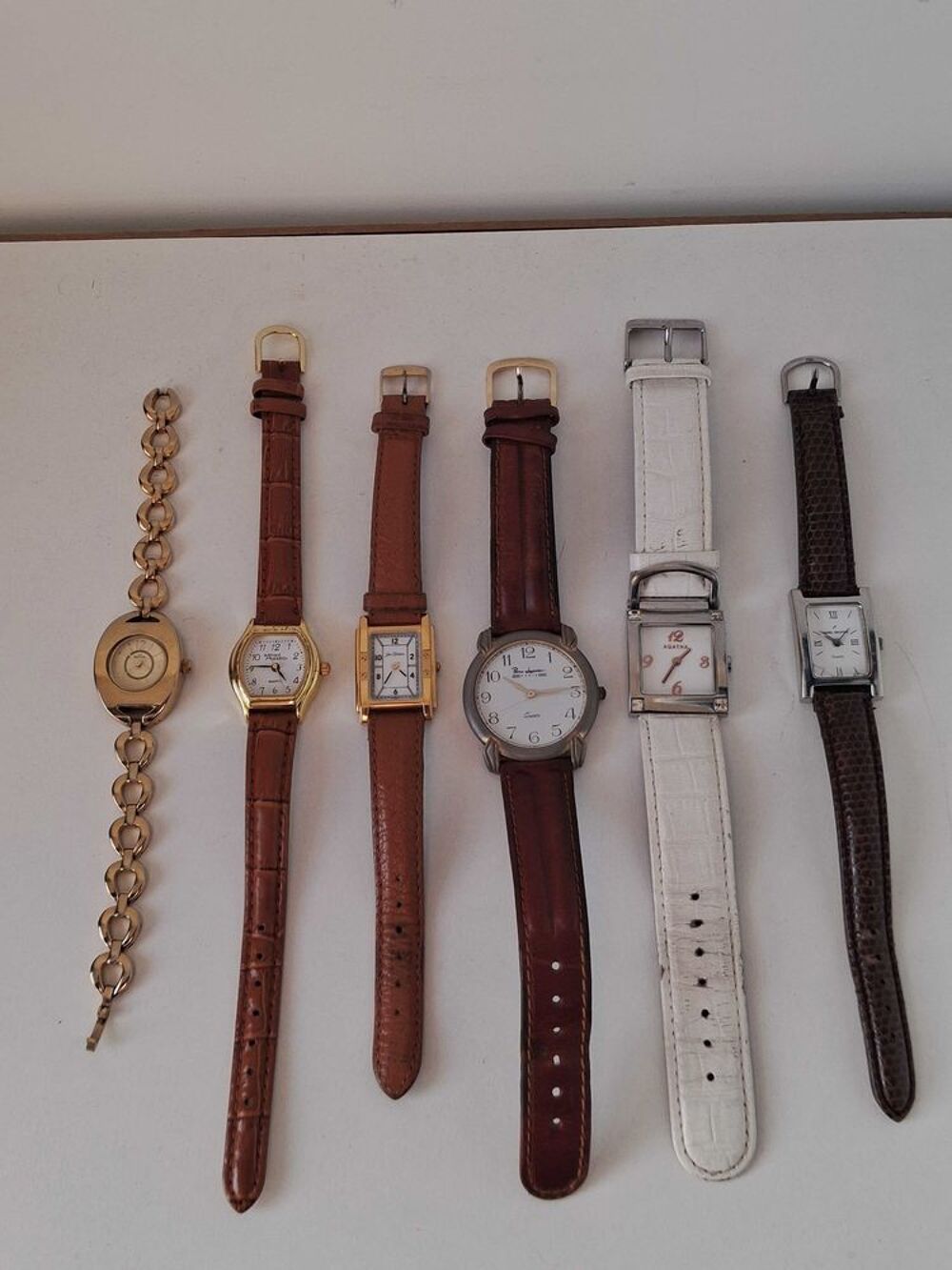 Lot+11+montres+VINTAGE€+Ancienne+&agrave; +r&eacute;viser+-+ou+-+pi&egrave;ces+-+bracelets+-+vintage+-+Envoi+disponible Bijoux et montres