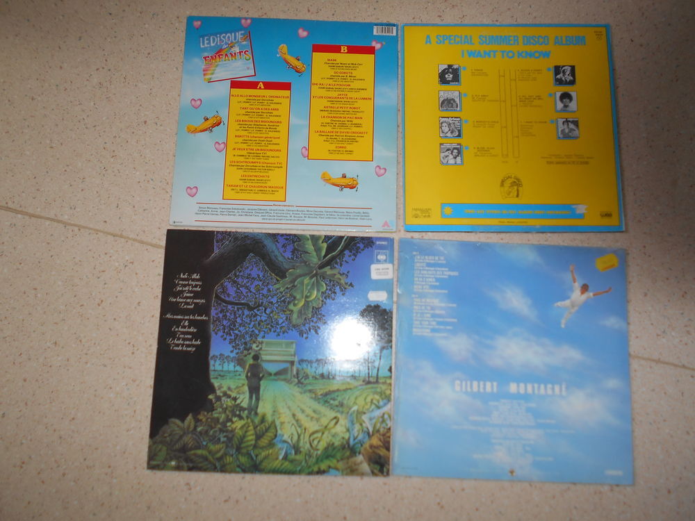 Disques vinyls 33 tours disco / musique de films CD et vinyles