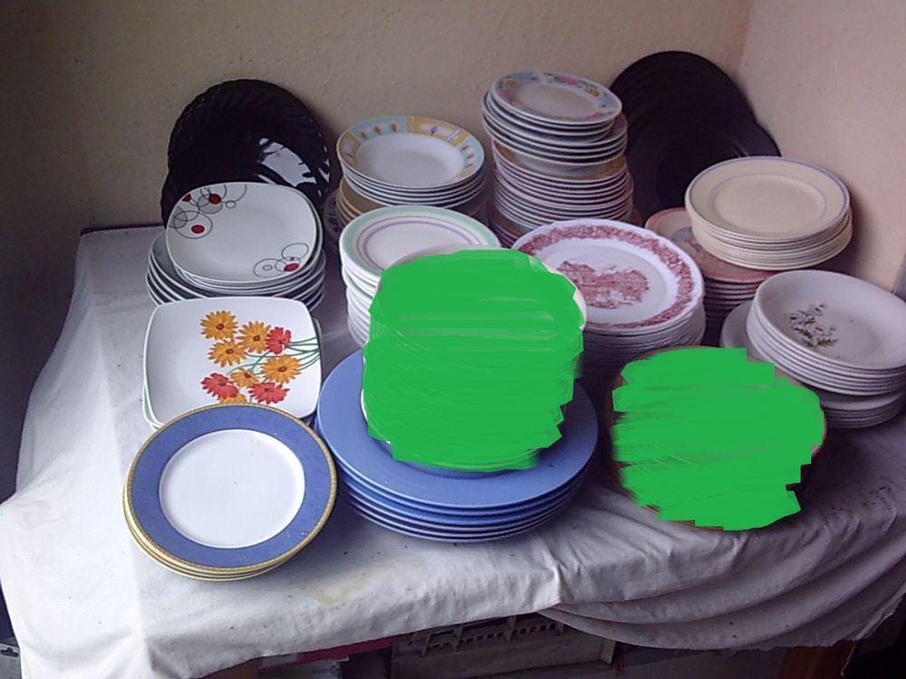 Lots Assiettes &agrave; Dessert, Plates et &agrave; Soupe Cuisine