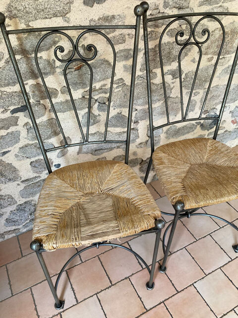 Lot de 6 chaises en fer forg 0 Le Poir-sur-Vie (85)